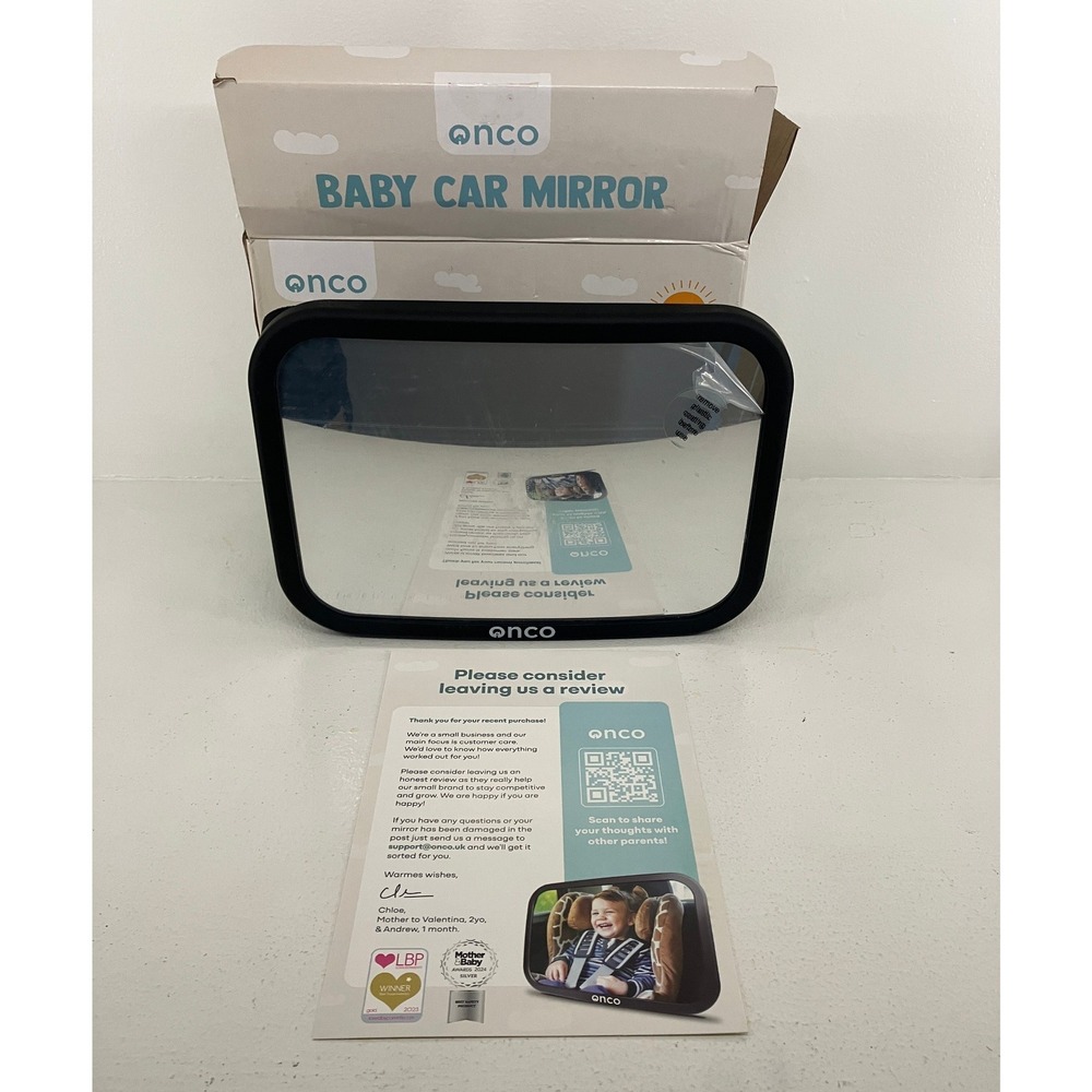 Onco Baby Toddler Kid Car Mirror Vehicle Accessory Child Safety Watch Road Trip